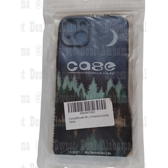 Cellphone Case For iPhone 15 Bumper Case, Night Time Lake View Graphic - Picture 3 of 3